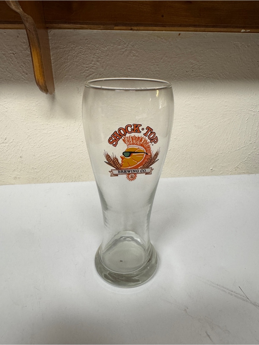 Shocktop beer glass 1